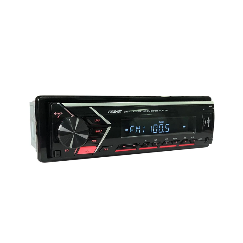 Car Stereo, 4x45W Car Audio FM Radio, MP3 Player USB/SD/AUX Hands Free Calling with Wireless Remote Control