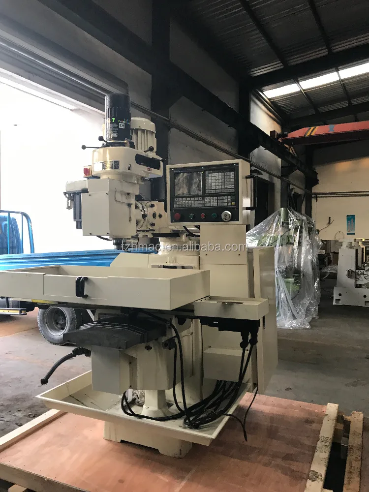 
Nantong 4axis cnc turret machine milling with taiwan OEM head used machining center 