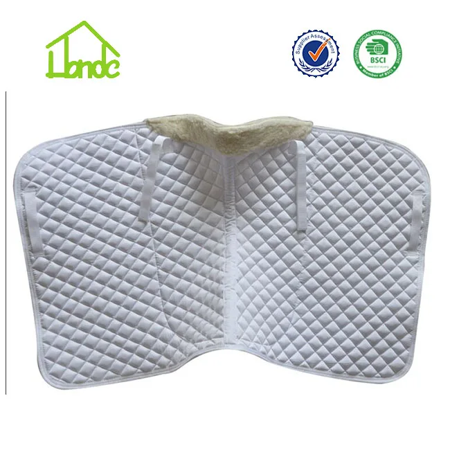 horse dressage sheepskin saddle pad