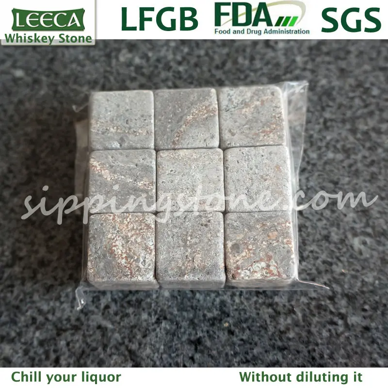 whiskey soap stone ice cube