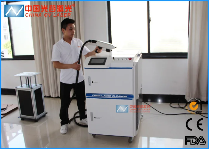 Портативная металлическая и пластиковая лазерная машина для очистки от грязи ржавчины моховые