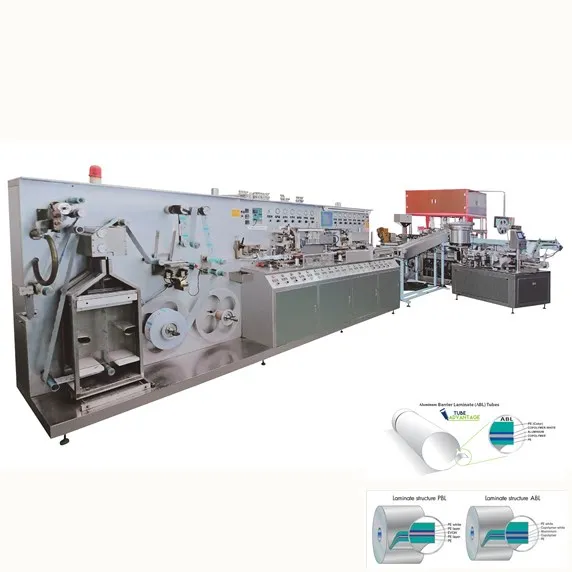 Plastic Laminated Tube Making Machine