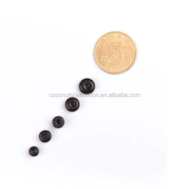 china beads manufacturer hainan 100% real coconut wood jewellery loose spacer beads for sale