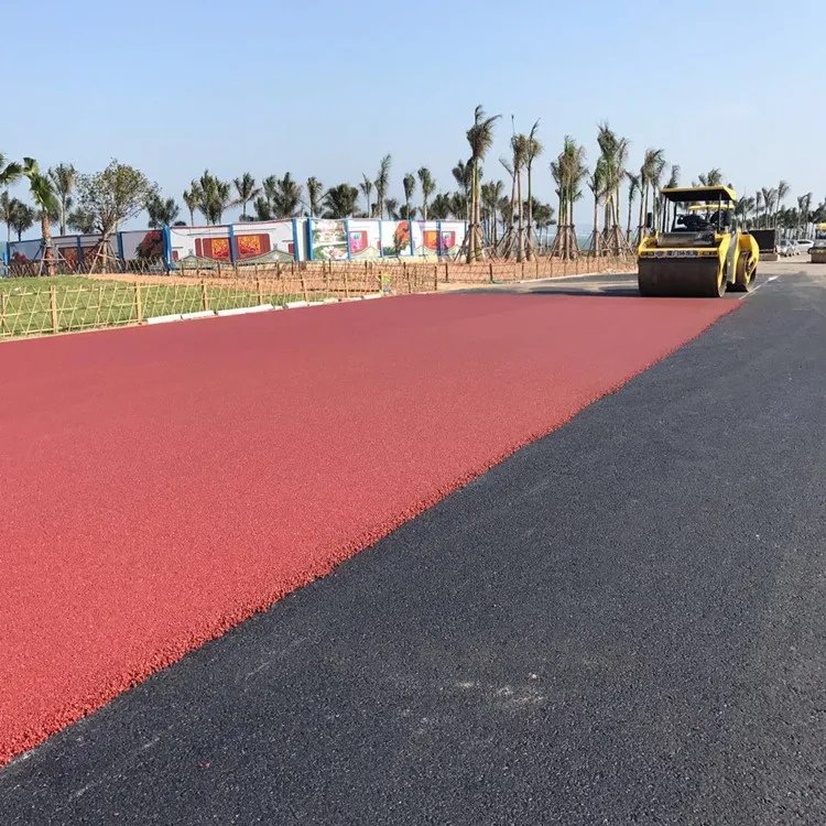 
Modified colored bitumen with bright colors and stable chemical properties 