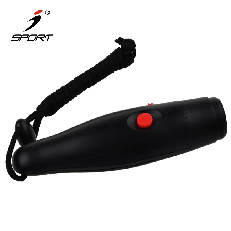 
Two Loud Sounds Electronic Police Electric Whistle with Lanyard 