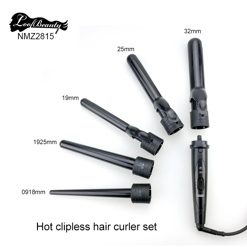 DODO 5p Hair Curler Professional Different Size Hair Curling Iron Ceramic Coating Tongs With Factory Price
