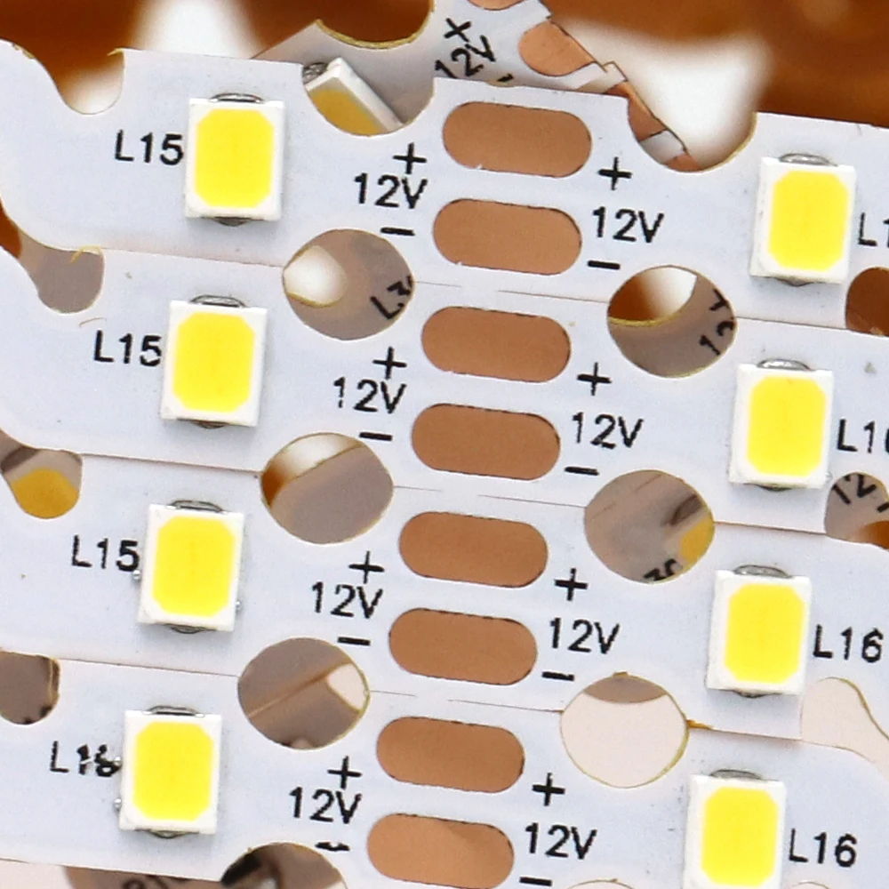 12 volt 2835 60leds/m s-type  led  strip light S-Shape tape lights