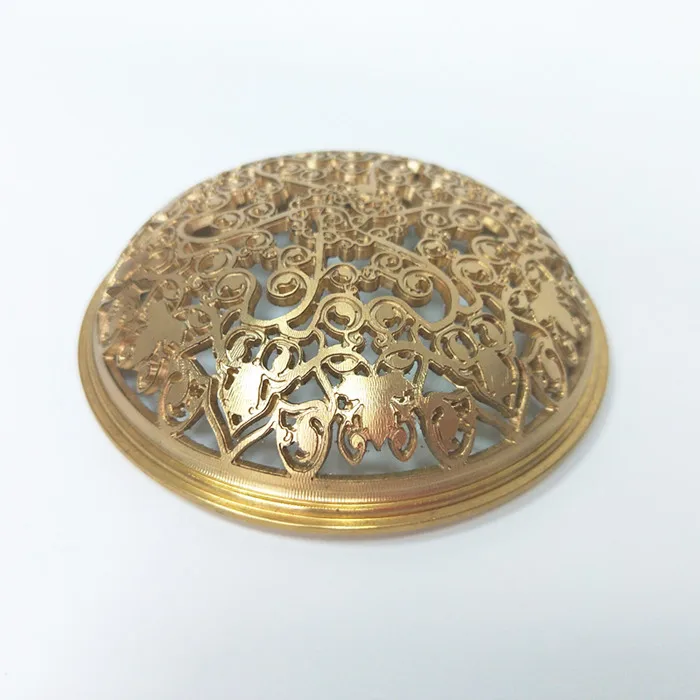 OEM/ODM custom brass incense burner cover precision CNC turning 5-axis CNC machining