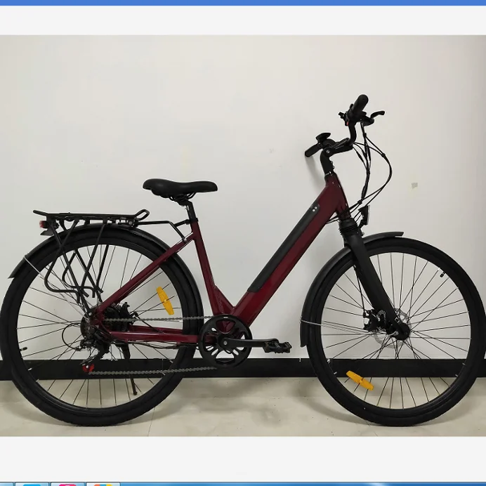 
PETRIGO 700C Factory price chinese best lithium battery economic city electric bike Cruise Bicycle for all terrain bicycle 