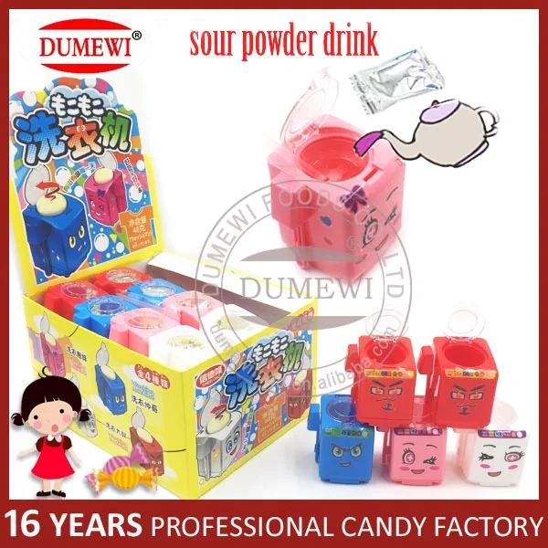 Funny DIY for Kids Japanese Washing Machine Toy Candy