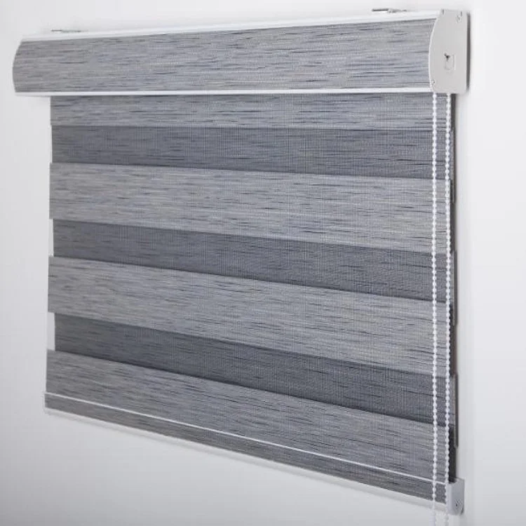 Умный дом украшение пульт дистанционного управления электрический моторизованный тент автоматический Зебра