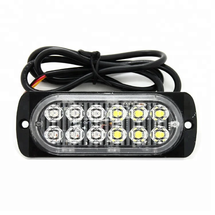 24V 12LEDs outdoor led strobe light flash strobe light for truck car trailer