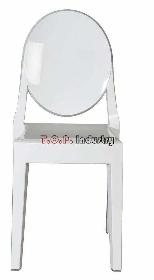 White Phantom Resin Chairs