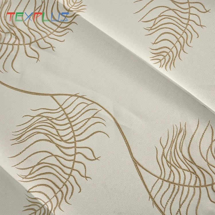 Western European style jacquard curtain fabric