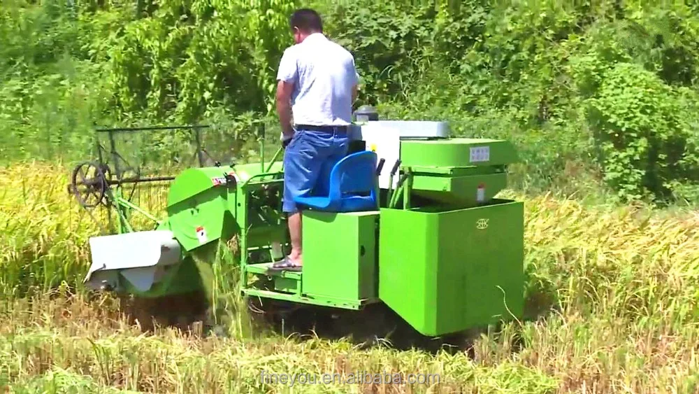 
Lightweight rice harvester 