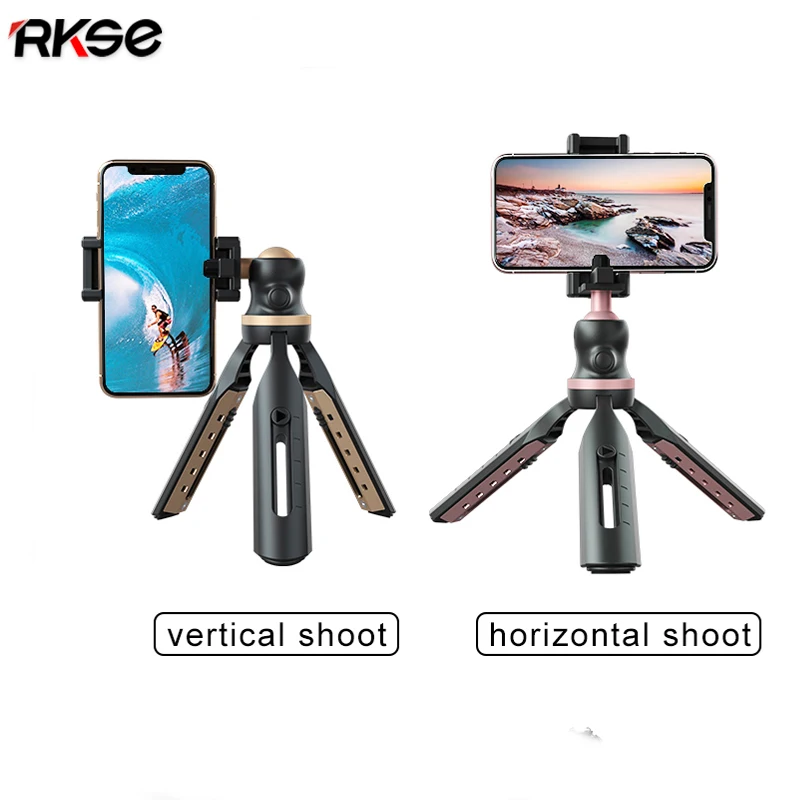 
RKSE Mini Tripod Stand Sponge For Mobile Phone Small Lightweight DLSR Camera Accessories 