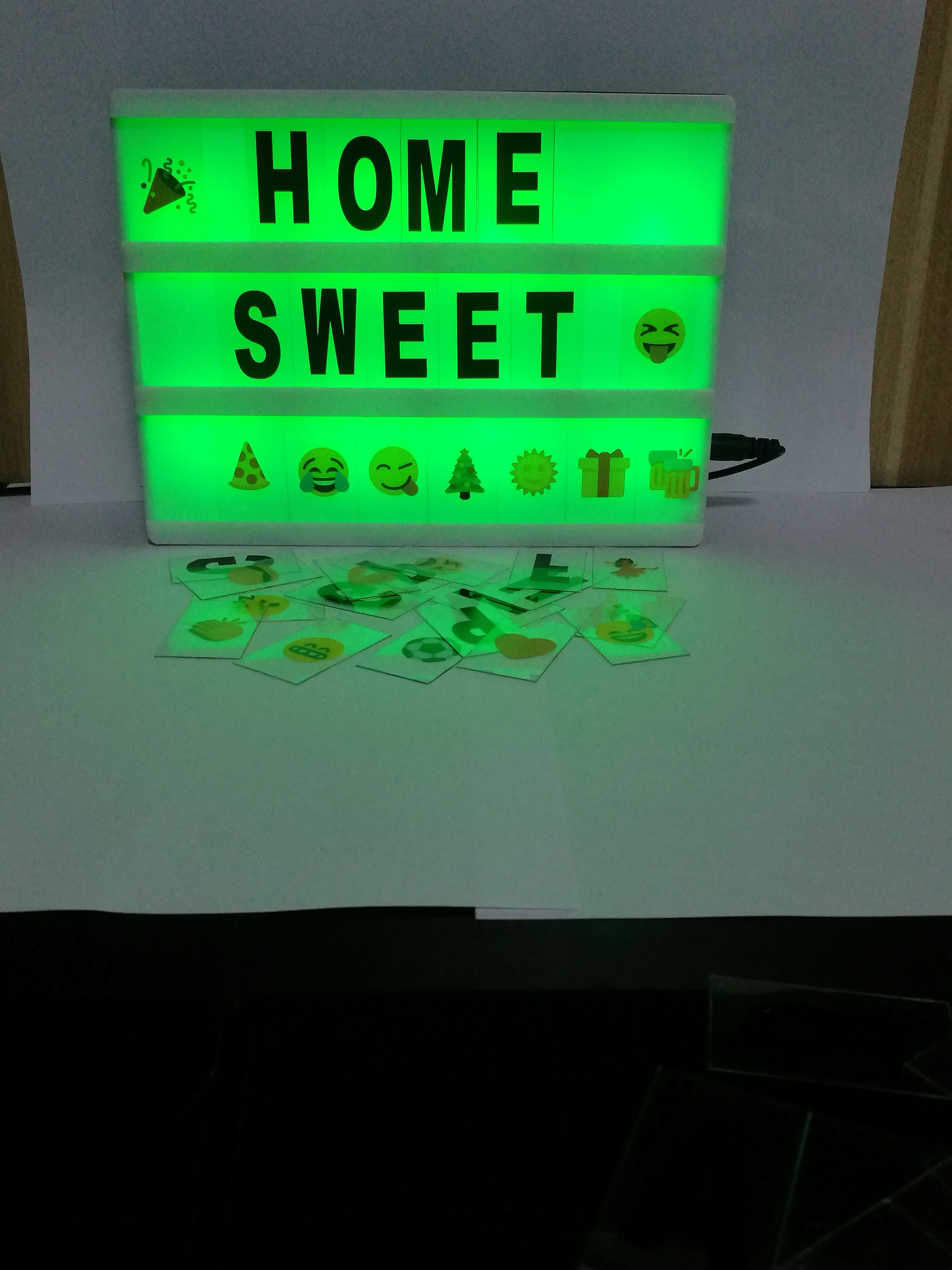 
DARK HERO brand Color changing My Cinema letters Lightbox A4 INS led light box for home decor gift with remote control 