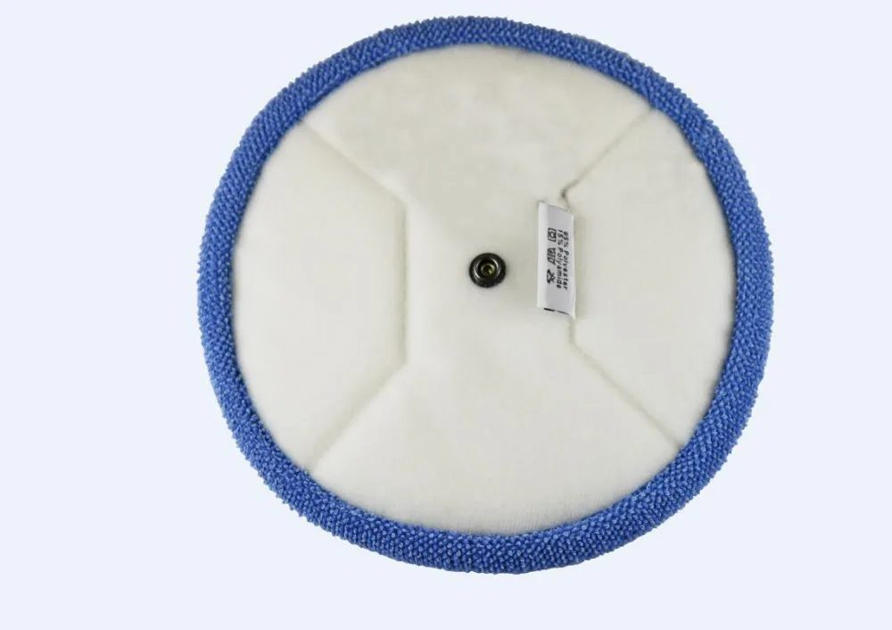 Mop  head microfiber pads flat round mop head cleaning pads  mop replacement head microfiber pads