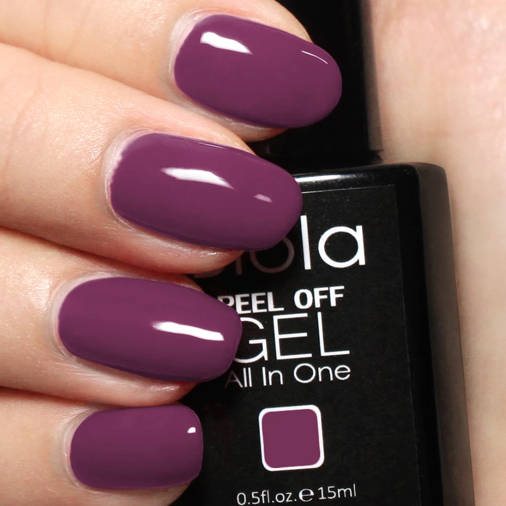 SDC Vegan Peel off 1 step gel nail polish uv led for personal use nail paint