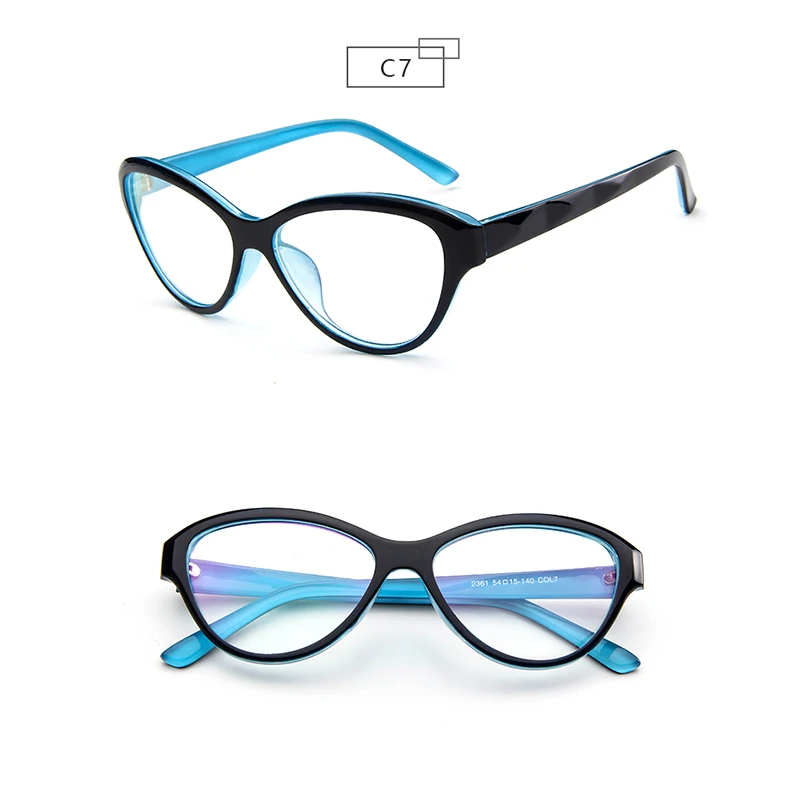 Vintage Eyewear Round Fashion Superlight Retro Cat Eye Glasses Frames