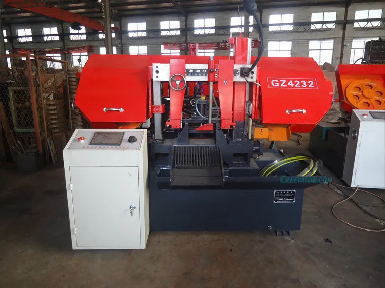 
NC Horizontal Band Saw Machine Metal Cutting Machine GZ4232 Automatic 