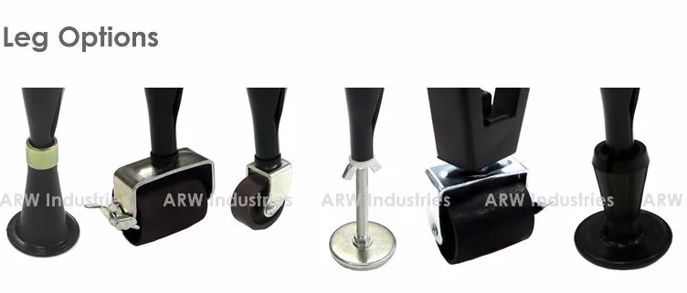 
Angle steel bed frame with 7 legs -Universal 