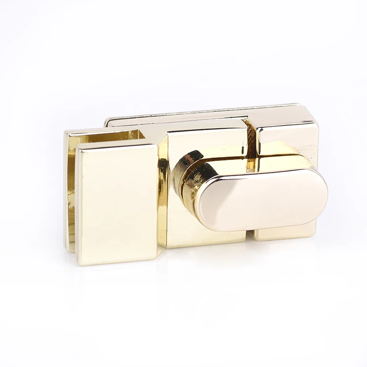 Top Selling Metal Accessories For Ladies Handbags Leather Bag Metal Lock Buckle