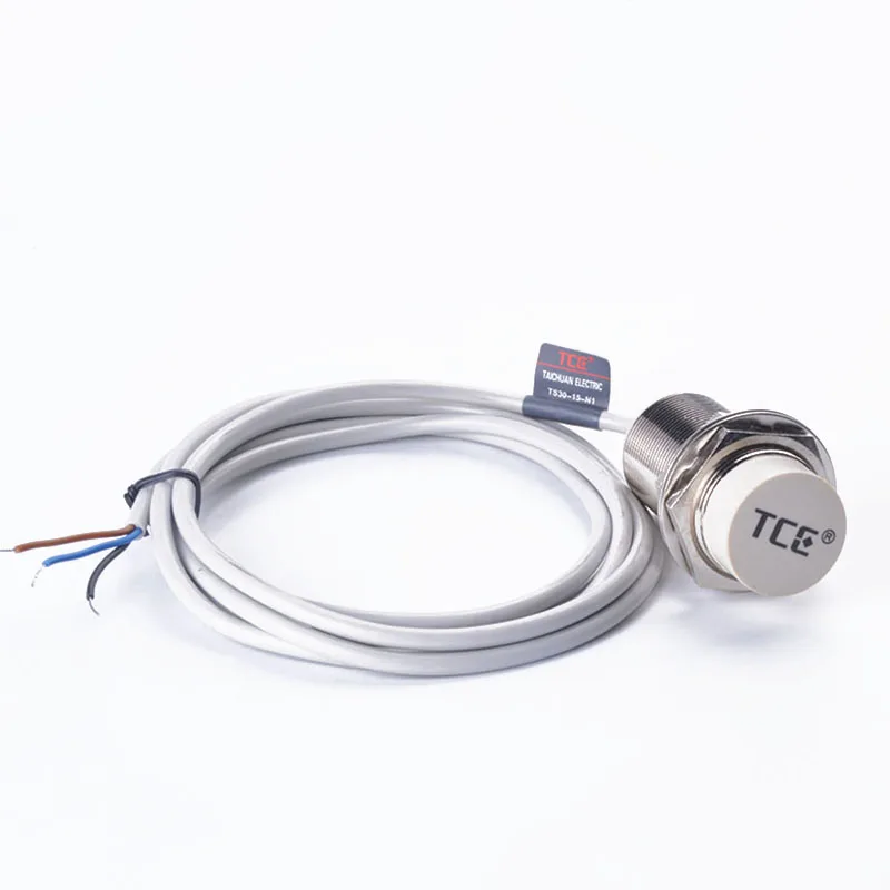 M30 15 мм срабатывающая дистанция DC10-30V 3-жильный Силовые транзисторы NPN NO цилиндр Датчик Индуктивный бесконтактный выключатель