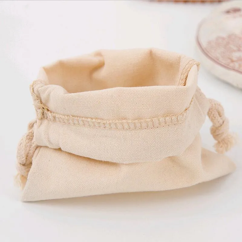 Buffet Birthday Personalized Cotton Favor Bags for Candy