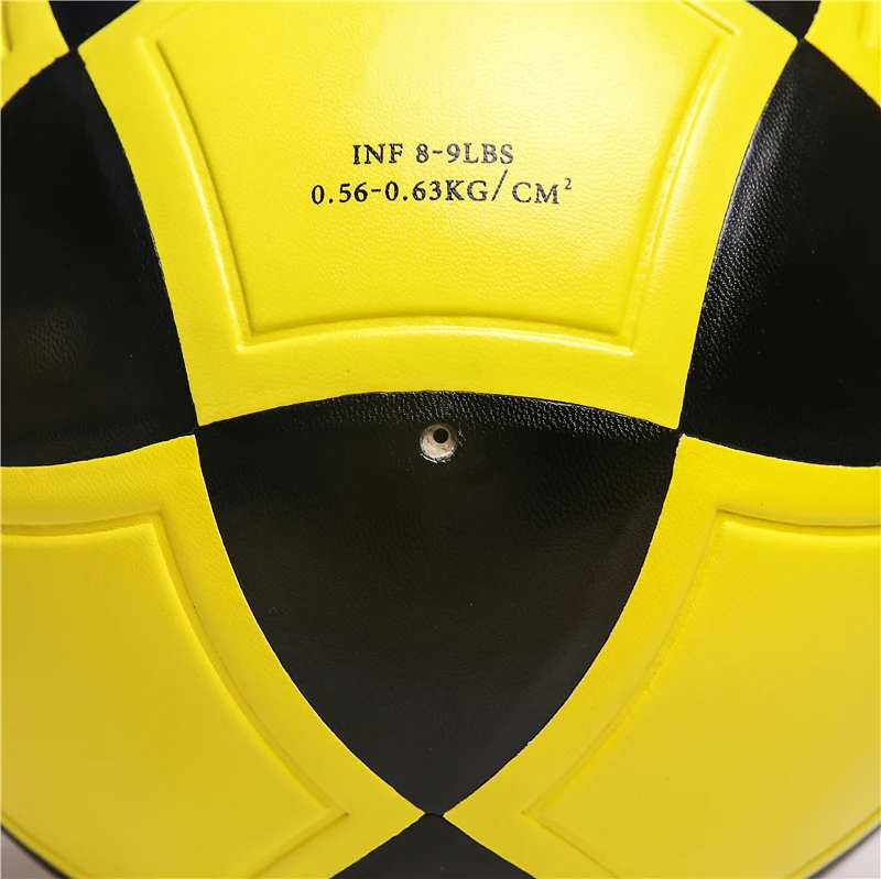 Different Size Water-Resistant Custom Football, Seamless Club Training Standard Soccer Ball Glue