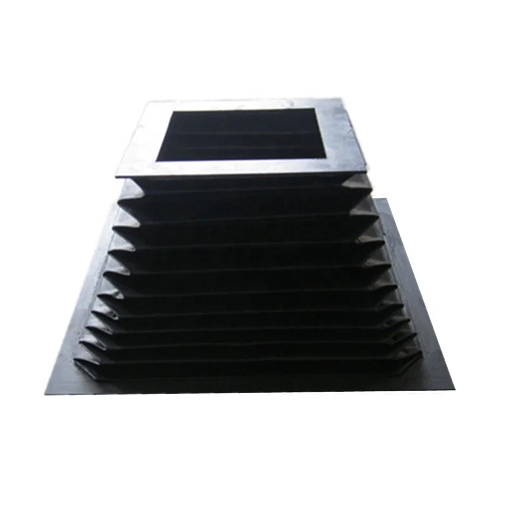 Factory Custom Flexible Machine Shield Protective Round Bellow Cover Hydraulic Piston Bellows