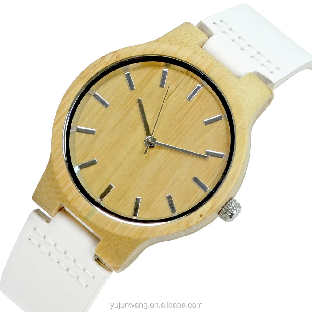 Shop For Watches Online Reloj De Madera Unisex Reloj Bambu Mens Style Leather Watch Bamboo