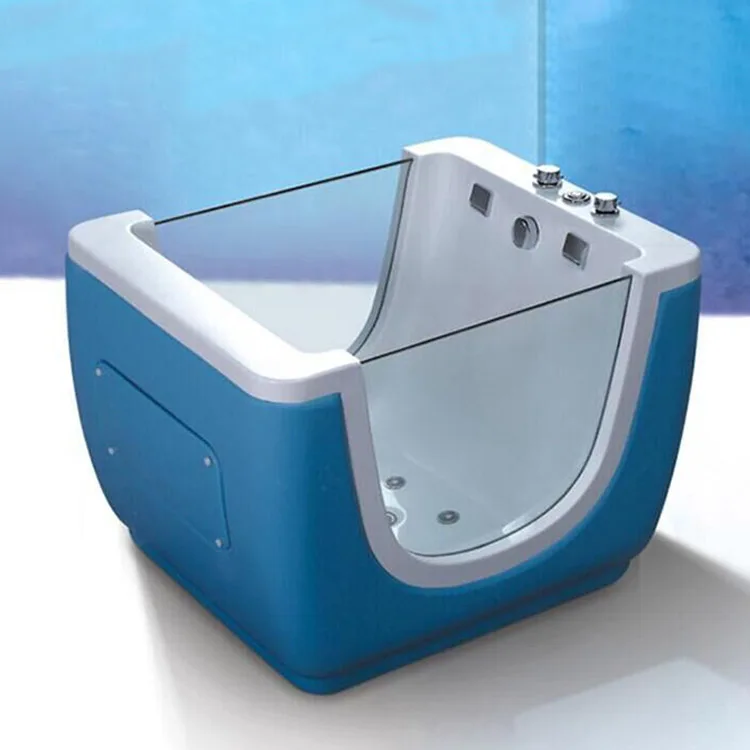 China supplier whirlpool massage spa baby shower tub newborn baby hot tub