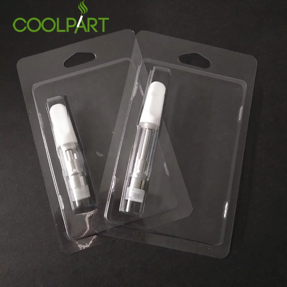 
Custom PET Clam Shell Blister Packing For 510 Vape Pen Cartridge 