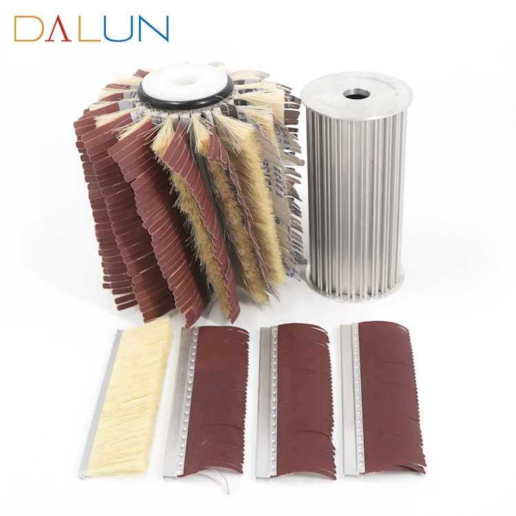 
Best sellers Strip sisal tampico sander wood polish abras roller brush 