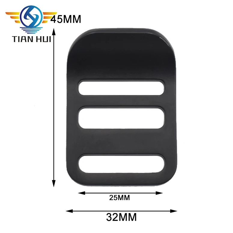 Wholesale bag buckle adjustment ladder lock buckle for webbing