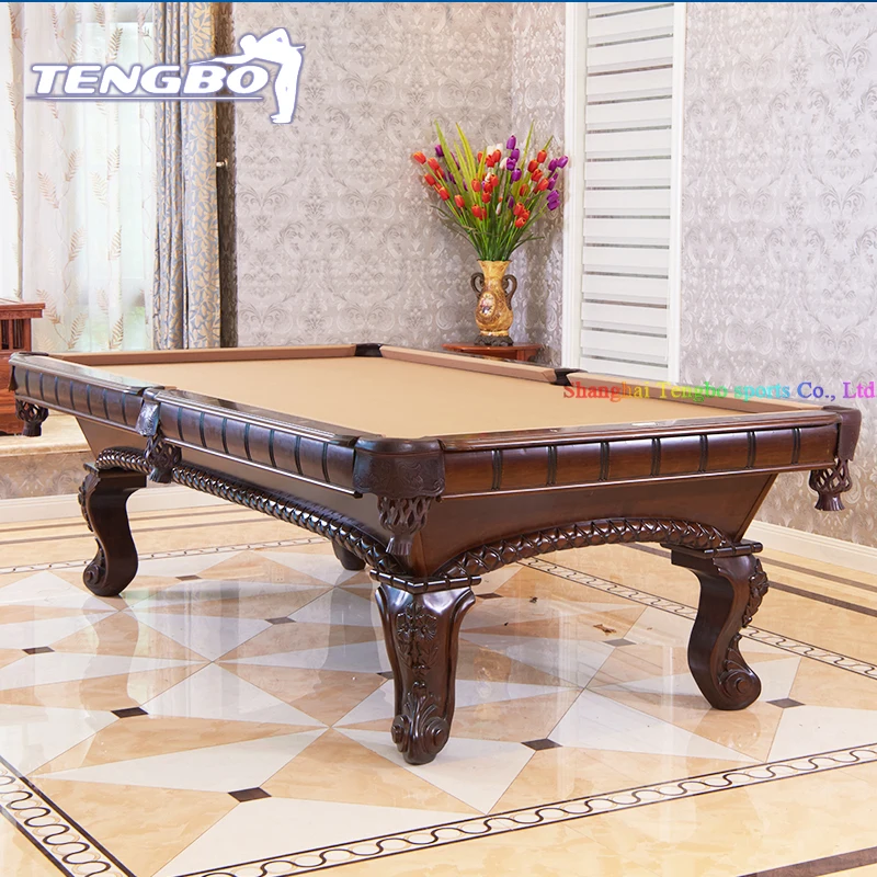 Solid wood cheap billiards table price for sale