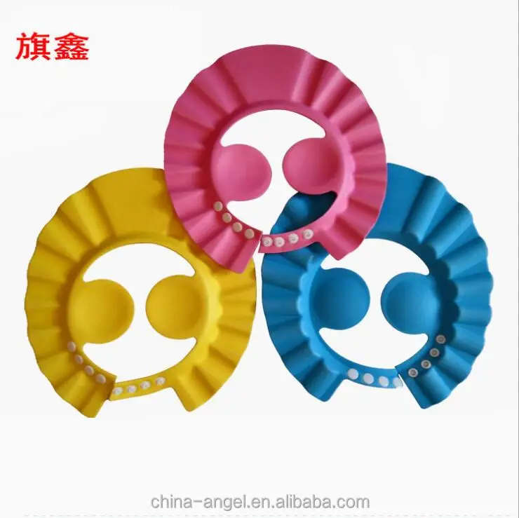 Eva material and adjustable shower protect bathing hat key word adjustable shower protect bathing hat