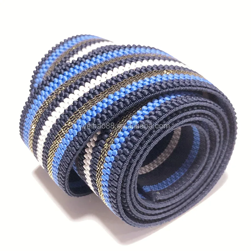 Fancy elastic tape / newest color elastic band /factory price /4cm width