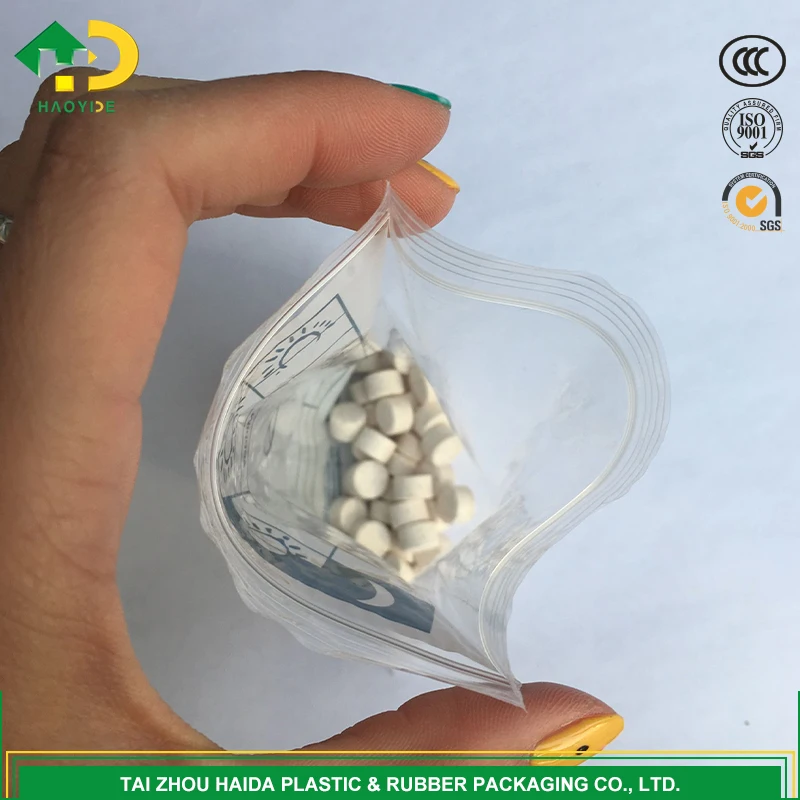 Wholesale Antioxidant ziplock medicine bags