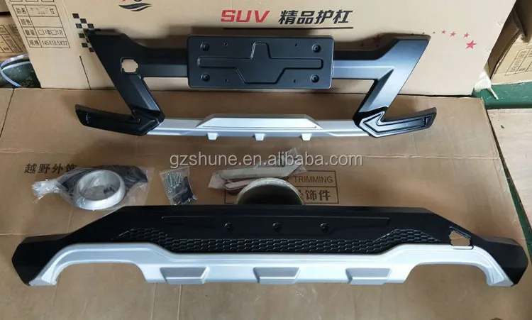 ABS S cross Front and Rear Bumper Guard For Sorento 2018 2019 Bull bar Grille protection cover Auto accessories