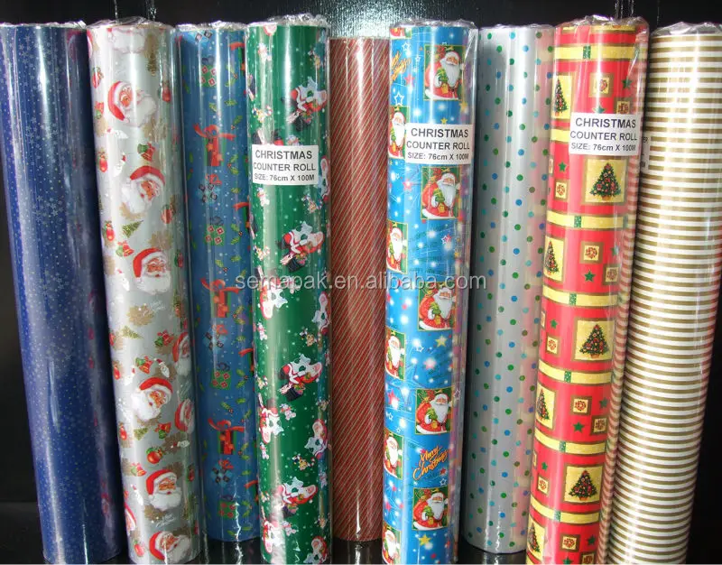 
customized various designs wrapping paper&gift wrapping paper&christmas wrapping paper 