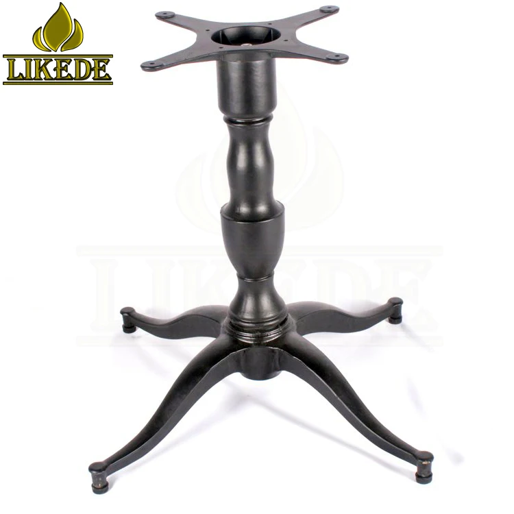 Antique Europe classic cast iron dining table base table accessories table frame