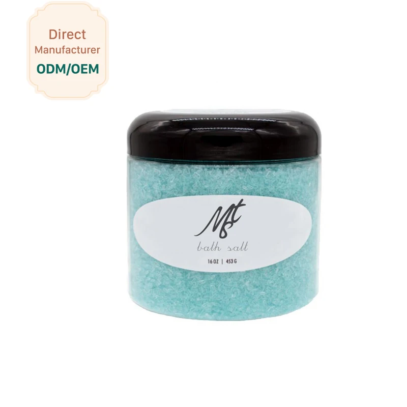 
OEM Private Label Exfoliating Dead Sea Salt Spa Bath Salt Gift Manufacturer 