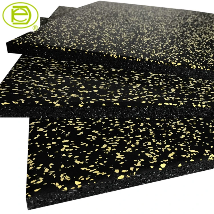 rubber roll surface composited bottom grooved has clips gym rubber flooring mats