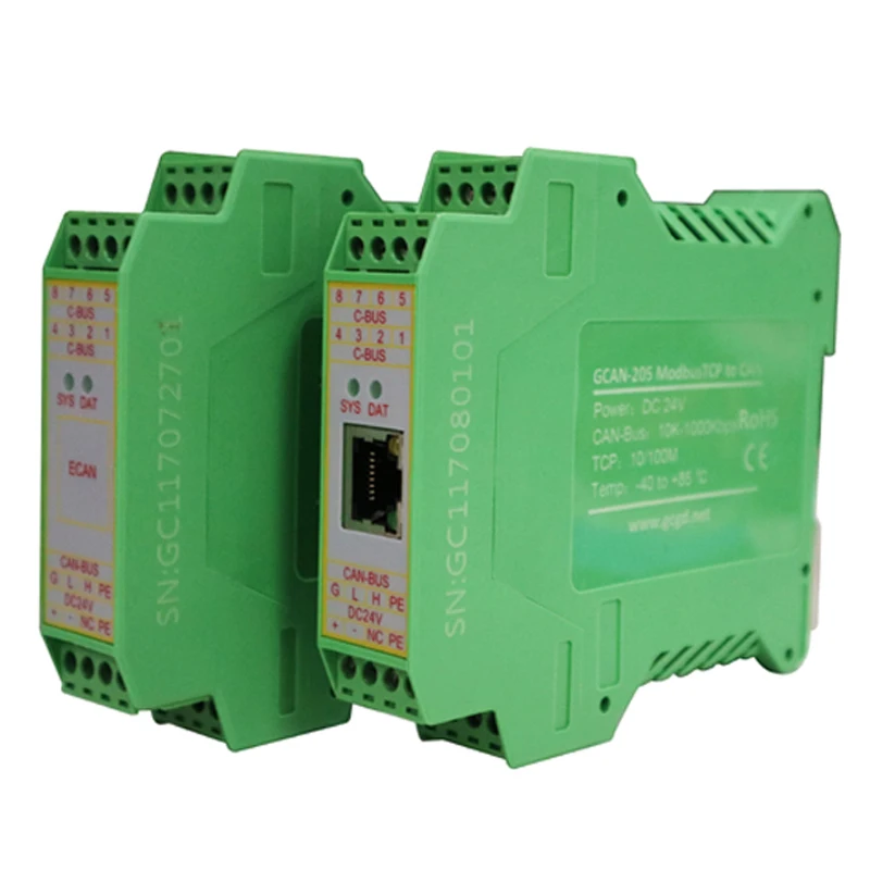 CAN bus module CAN bus converter used for Ethernet and CAN Bus connection Modbus TCP protocol