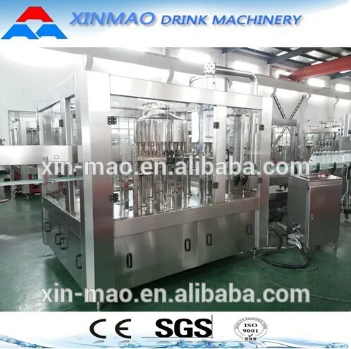 Manufacturer price sparkling water filling machine for aquatic plants