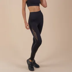 European Women Seamless Leggins High Waist Nylon LYcra Yoga Pants Leggings