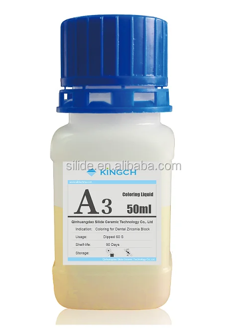 26 shade coloring liquid for dental zirconia ceramic block