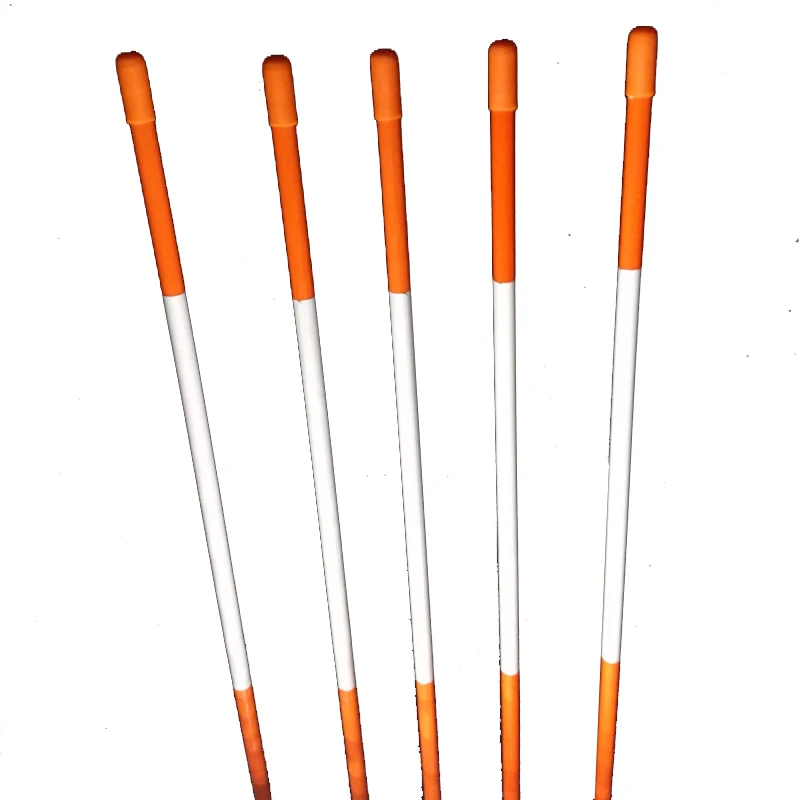 Прочный отражающий стеклопластиковый колпачок оранжевого цвета, колпачок для плуга, подъездной дорожный маркер диаметром 1/4 дюйма